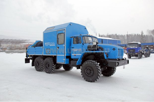 АРОК с КМУ ИМ-55 УСТ 5453 Урал 4320-1151-61