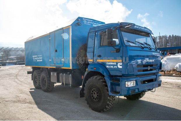 Маслостанция УСТ-5453 на шасси Камаз 43118RF