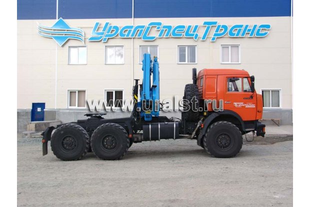 Седельный тягач с КМУ ИМ-180 УСТ 5453 Камаз 53504-46 (44108)