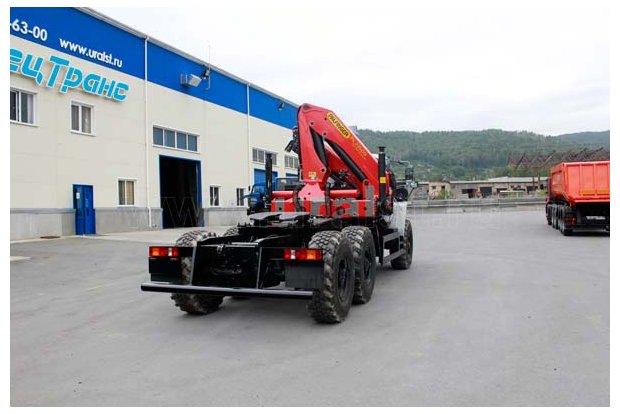 Седельный тягач с КМУ PK-23500А УСТ 5453 Урал 4320-1951-60