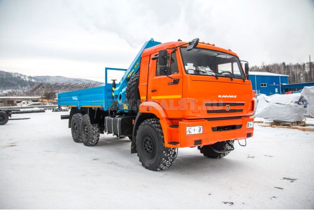 Бортовой с КМУ ИМ-95 УСТ 5453 Камаз 43118