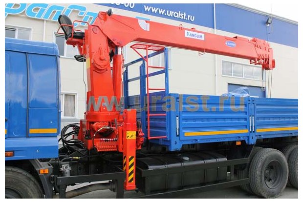 Бортовой с КМУ KS-2056 УСТ 5453 Камаз 65117