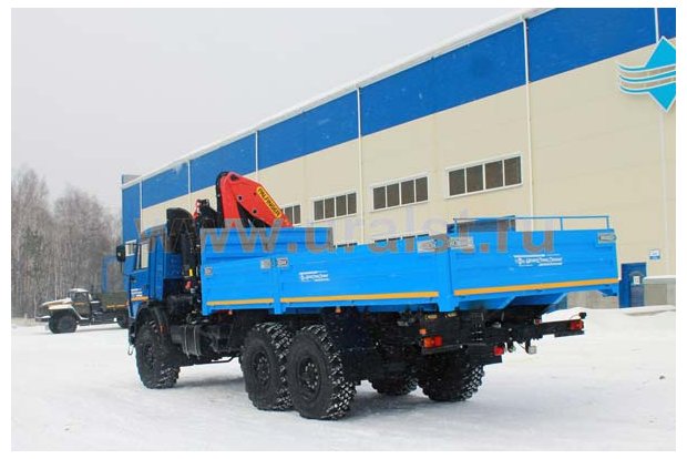 Бортовой с КМУ PK-23500А УСТ 54531 Камаз 43118-1098-10