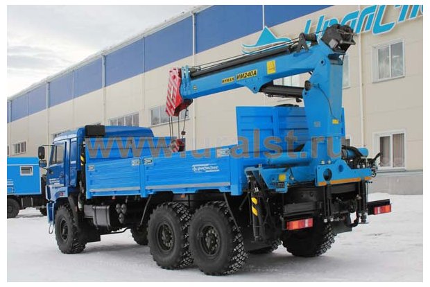 Бортовой с КМУ ИМ-240А УСТ 54531 Камаз 43118-3098-50