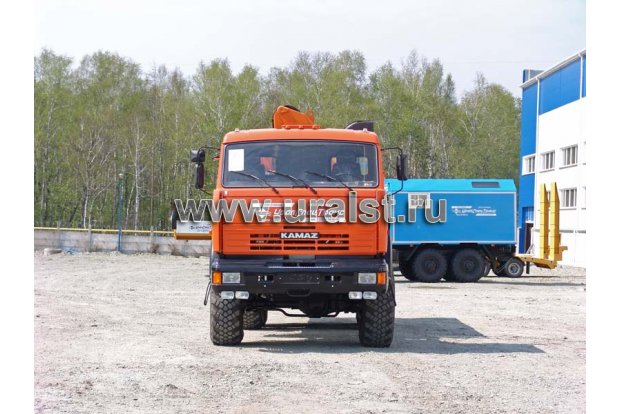 Бортовой с КМУ-90 УСТ 54531 Камаз 43118