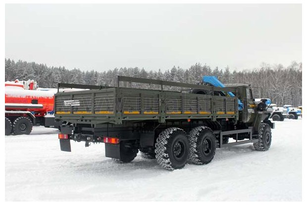 Бортовой с КМУ ИМ-55 УСТ 5453 Урал 4320-1951-60