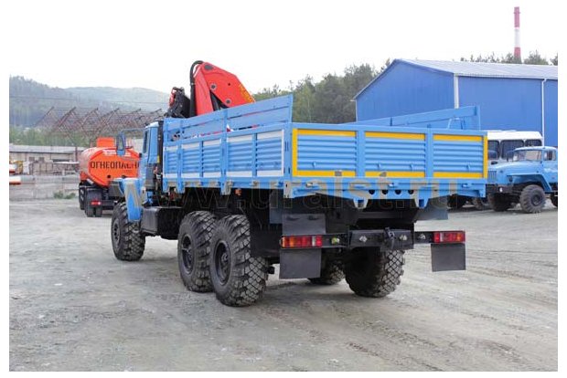 Бортовой с КМУ PK-18500А УСТ 5453 Урал 4320-1951-60