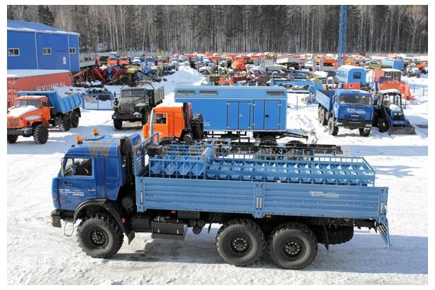 Бортовой Камаз 43118-6013-46 баллоновоз