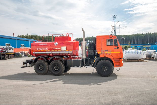 Автотопливозаправщик АТЗ-9Б УСТ 5453 Камаз 43118-50, сп.м, доработка под ДОПОГ