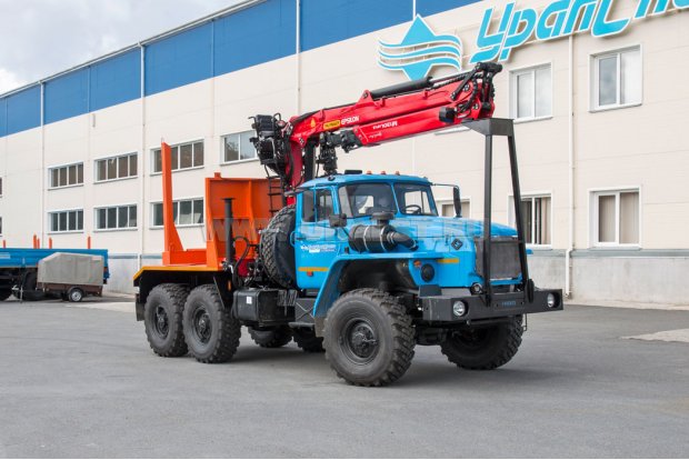 ЛЕСОВОЗ С ГМ EPSILON М130L97 УСТ 5453 УРАЛ 5557Е5