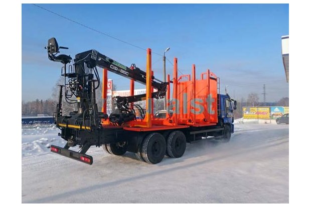 Сортиментовоз УСТ 5453 с СФ-85С Камаз 65117-50