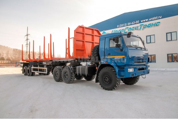 Полуприцеп сортиментовоз ППСВ 32-24Д-13 УСТ 9465 BPW ССУ 1500