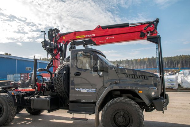 Седельный тягач с ГМ EPSILON М100L97 УСТ 5453 Урал NEXT 4320-6951-74 NEXT