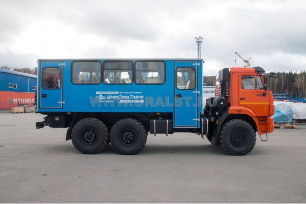 Автобус вахтовый 22 комфорт УСТ 54535 Камаз 43118-50