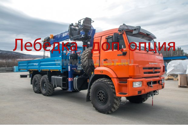 Автомобиль бортовой Камаз 43118-50 с КМУ DongYang SS1966