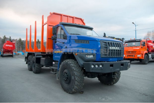 Сортиментовоз УСТ 5453 Урал 4320-74Е5 NEXT