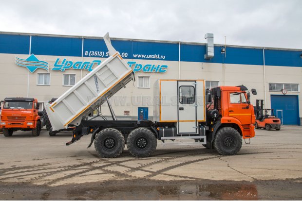 САМОСВАЛ АС 10-8 ГПА УСТ 54535В КАМАЗ 43118-50