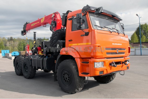 Тягач Камаз 43118 с КМУ ИТ-150
