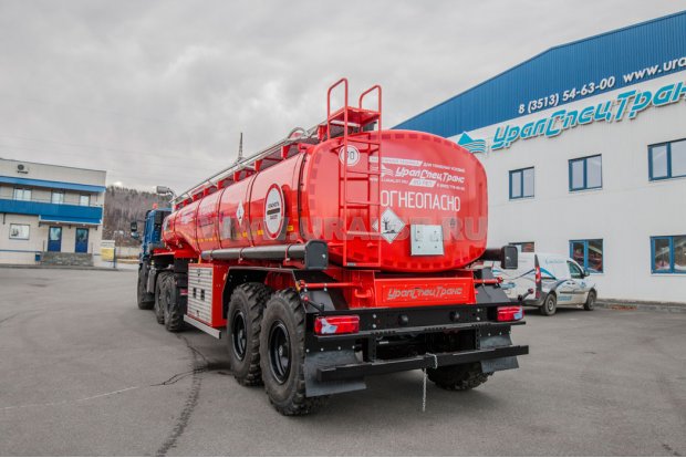 Полуприцеп цистерна ППЦ 23-21-2Н УСТ 9465 рамная, насос