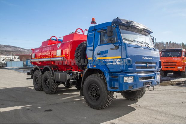 Автотопливозаправщик АТЗ-11-2Б УСТ 5453 Камаз 43118-76(RR) (CUMMINS) сп.м.