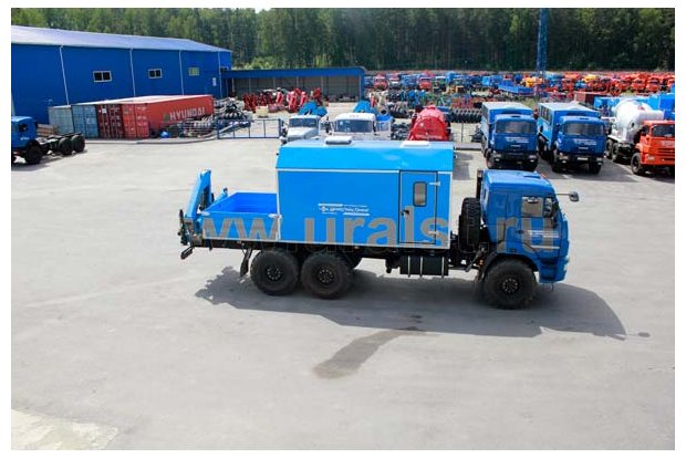 ТБМ с КМУ ИМ-55 УСТ 5453 Камаз 43118