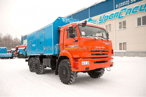 ПАРМ с КМУ ИМ-95 УСТ 5453 Камаз 43118-50