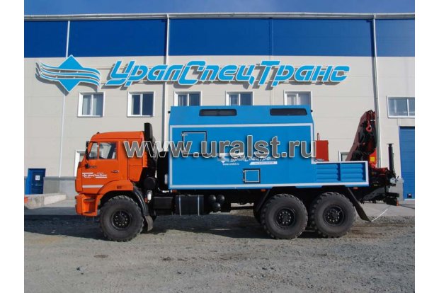 Камаз ПАРМ 43118 с КМУ Palfinger