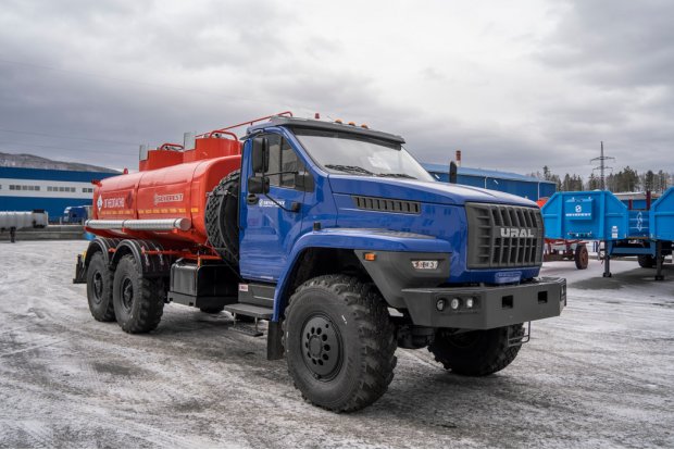 Автотопливозаправщик АТЗ-11-2Б на шасси Урал NEXT 4320-72 ДОПОГ, УВЭОС