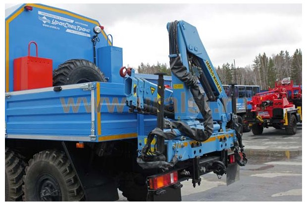 АНРВ с КМУ ИМ-55 УСТ 5453 Камаз 43502
