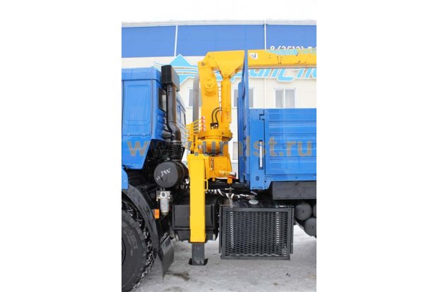 Бортовой с КМУ Soosan SCS513 УСТ 5453 Камаз 43118