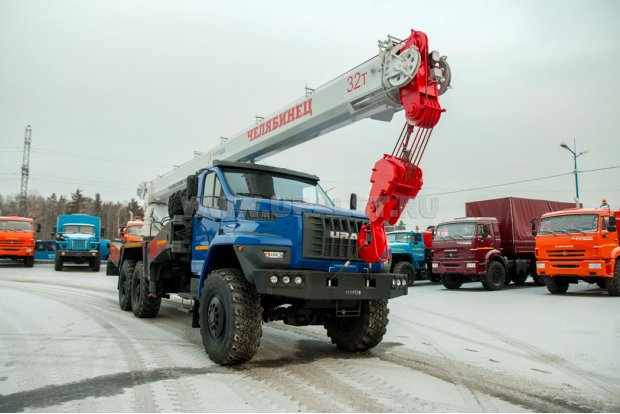 Автокран КС 55733-26 "Челябинец" Урал 4320-74Е5 NEXT
