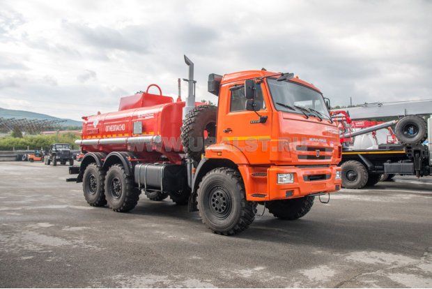 Автоцистерна АЦН-10 УСТ-5453 на шасси Камаз 43118-46