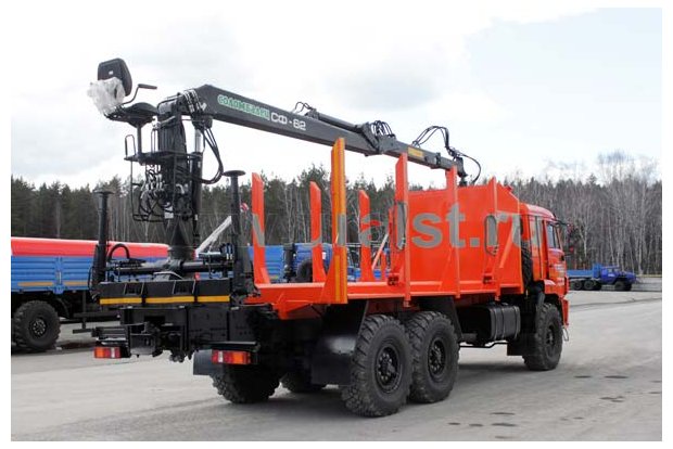 Сортиментовоз с СФ-62С Камаз 43118RB