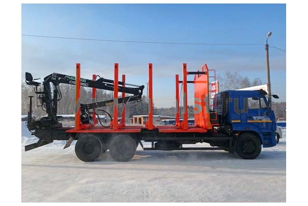 Сортиментовоз УСТ 5453 с СФ-85С Камаз 65117-50