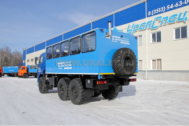 Автобус вахтовый 22+2 лебедка комфорт УСТ 5453 Камаз 5350-66(D5)
