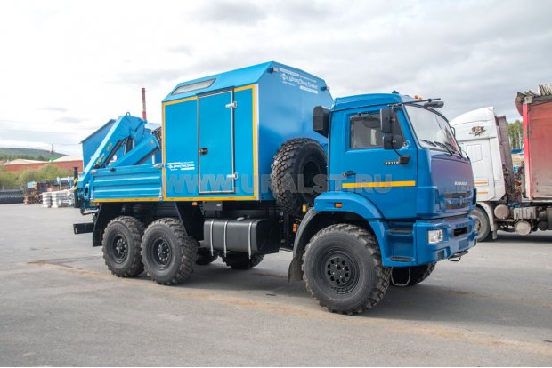 АНРВ с КМУ ИМ-95 УСТ 5453 Камаз 43118