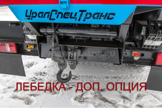 Заднее сцепное устройство, лебедка