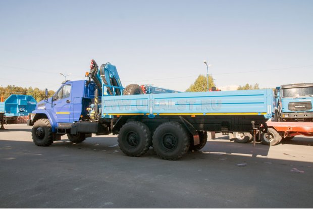 Бортовой Урал 4320-72Е5 с краном-манипулятором ИМ-180