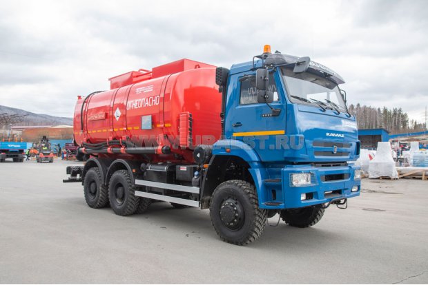 Автотопливозаправщик АТЗ-20 УСТ 54533Z Камаз 6522RТ доработка под ДОПОГ
