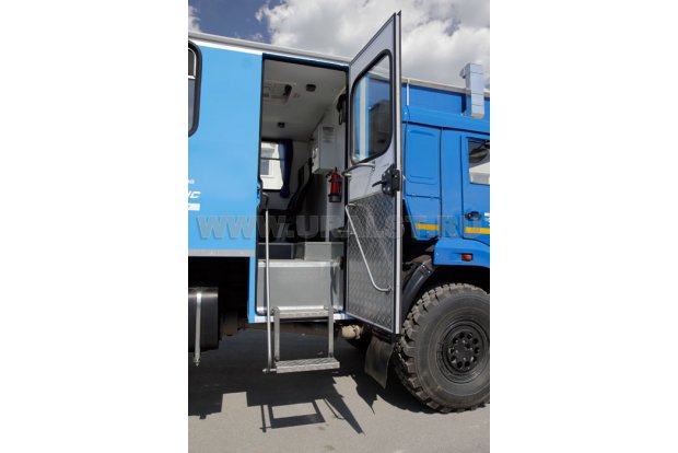 ГПА УСТ 54535 (14+2) с КМУ ИМ-25 Камаз 43118 (Cummins)