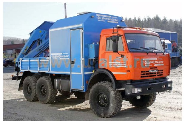 ГПА с КМУ ИМ-95 УСТ 5453 Камаз 43118