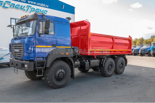 Самосвал АС 10-11 трехстор. УСТ 5453 Урал 5557-80Е5, сп.м