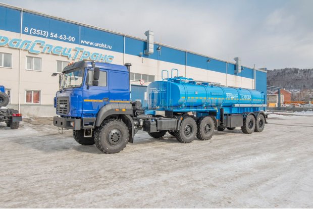 Полуприцеп цистерна ППЦТВ 17Т-21 УСТ 9465 рамная 