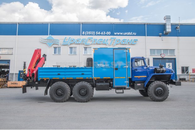 ГПА с КМУ ИМ-150N УСТ 5453 Урал 4320-1951-60
