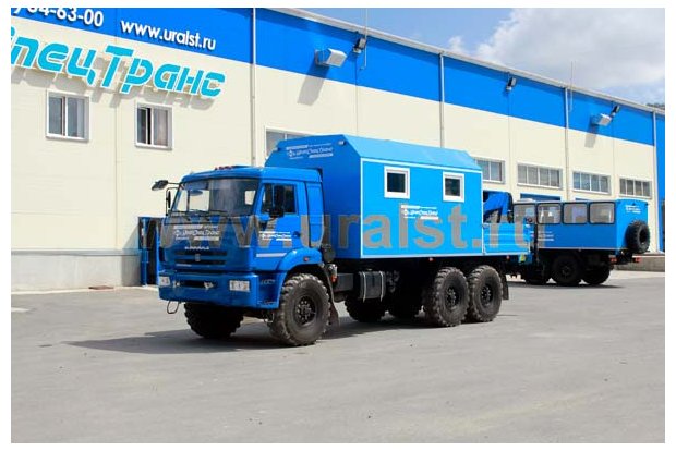 ТБМ с КМУ ИМ-55 УСТ 5453 Камаз 43118