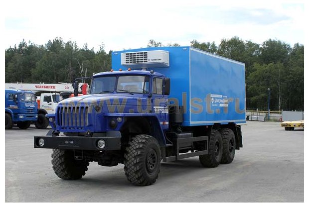 Изотермический фургон с КУ УСТ 5453 Урал 4320-1951-60