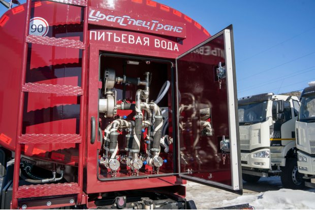 Насосный отсек с системой раздачи