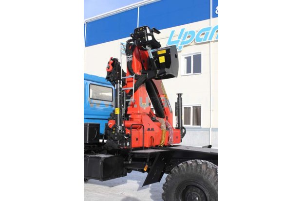 Седельный тягач с КМУ PK-23500А УСТ 5453 Урал 4320-58