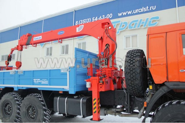 Бортовой с КМУ KS-1256G-II УСТ 5453 Камаз 43118