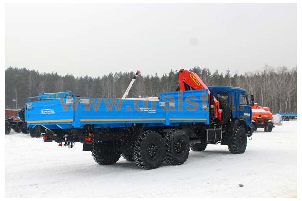Бортовой с КМУ PK-23500А УСТ 54531 Камаз 43118-1098-10